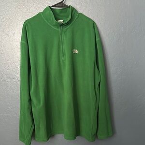 The North Face Green Fleece Pullover